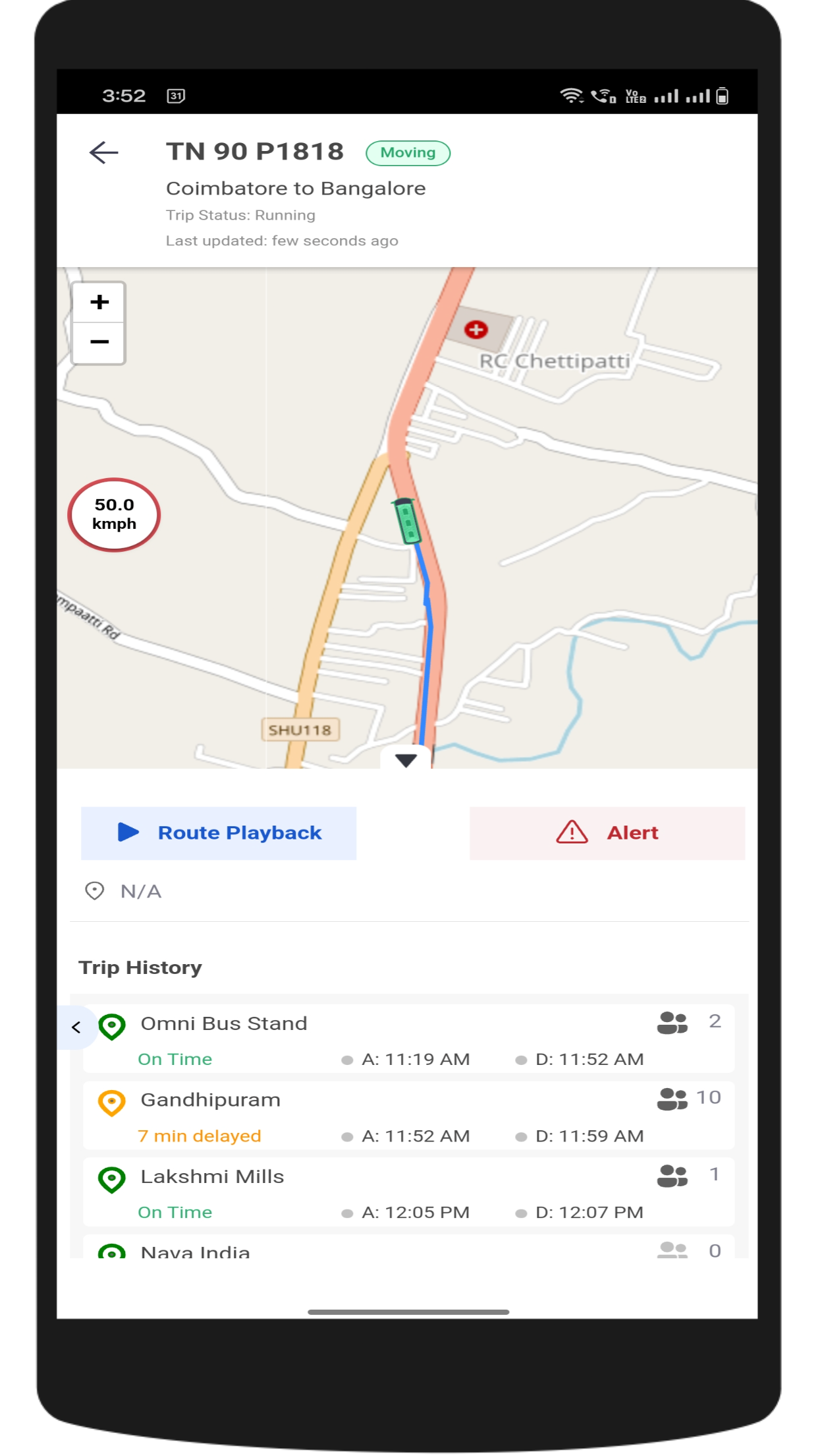 Trackingo Screenshot 3